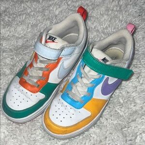 Nike Colorful Sneakers - (boy/girl gender neutral) Orange, Green, Blue, Purple
